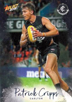 2018 Select Footy Stars #32 Patrick Cripps Front